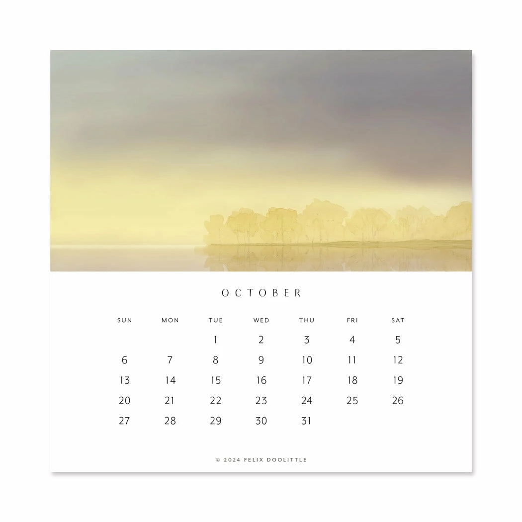 The Infinite Sky | 2024 Desk Calendar 13 The Infinite Sky | 2024 Desk Calendar - Image 13