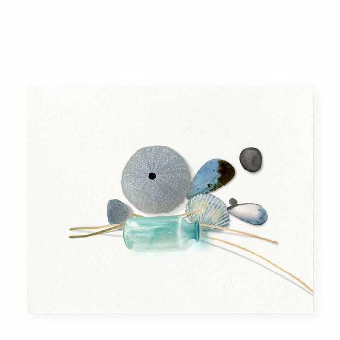 Beachcombing | Art Print 2 Beachcombing | Art Print - Image 2