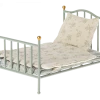 Maileg Miniature Vintage Bed | Mouse | Mint