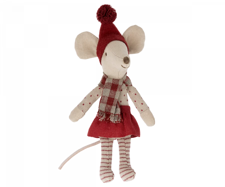 Maileg Christmas Big Sister Mouse 2 Maileg Christmas Big Sister Mouse - Image 2