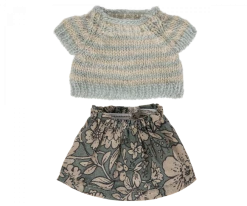 Maileg Knitted Sweater And Skirt | Big Sister Mouse