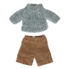 Maileg Knitted Sweater And Pants | Big Brother Mouse