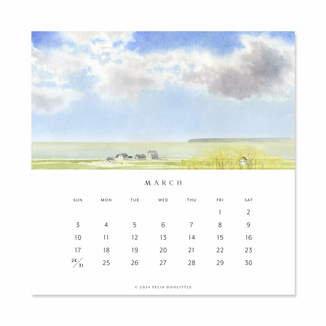 The Infinite Sky | 2024 Desk Calendar 6 The Infinite Sky | 2024 Desk Calendar - Image 6