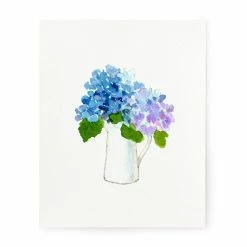 Hydrangea Pitcher | Art Print