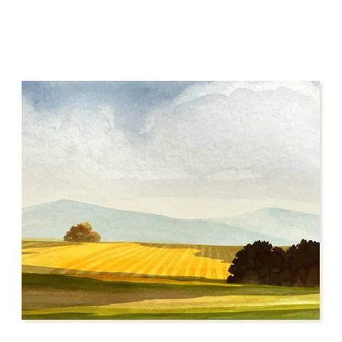 Golden Field | Art Print * 1 Golden Field | Art Print *