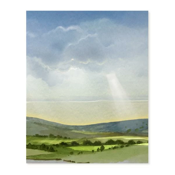 Rays Of Light | Art Print 1 Rays Of Light | Art Print