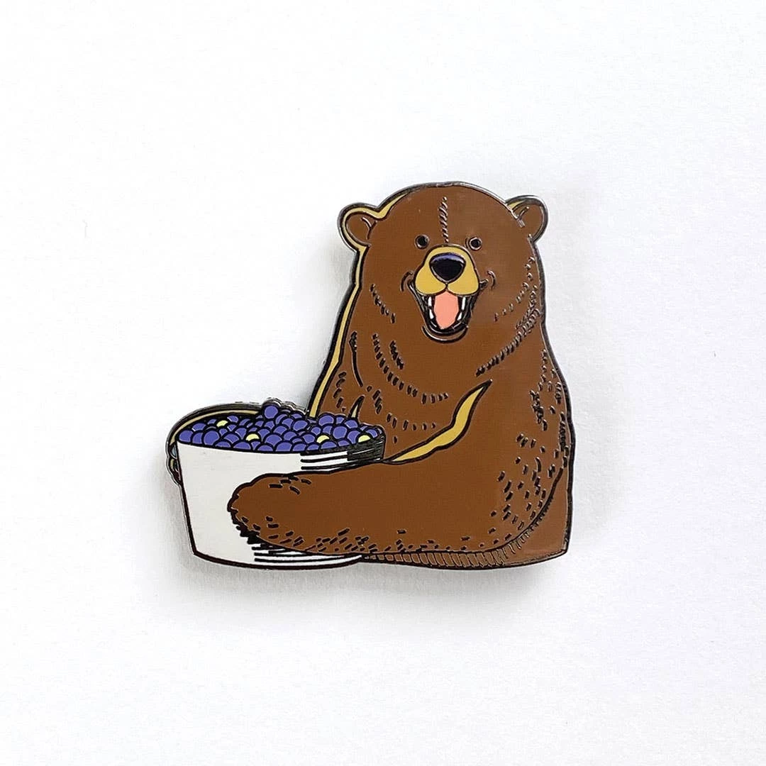 Berry Bear | Enamel Pin 2 Berry Bear | Enamel Pin - Image 2