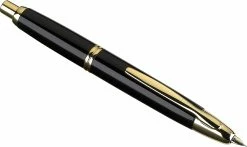 Pilot Vanishing Point Fountain Pen | Black With Gold Trim | Fine Nib -tool Sales 71roee d4yL. AC SL1500