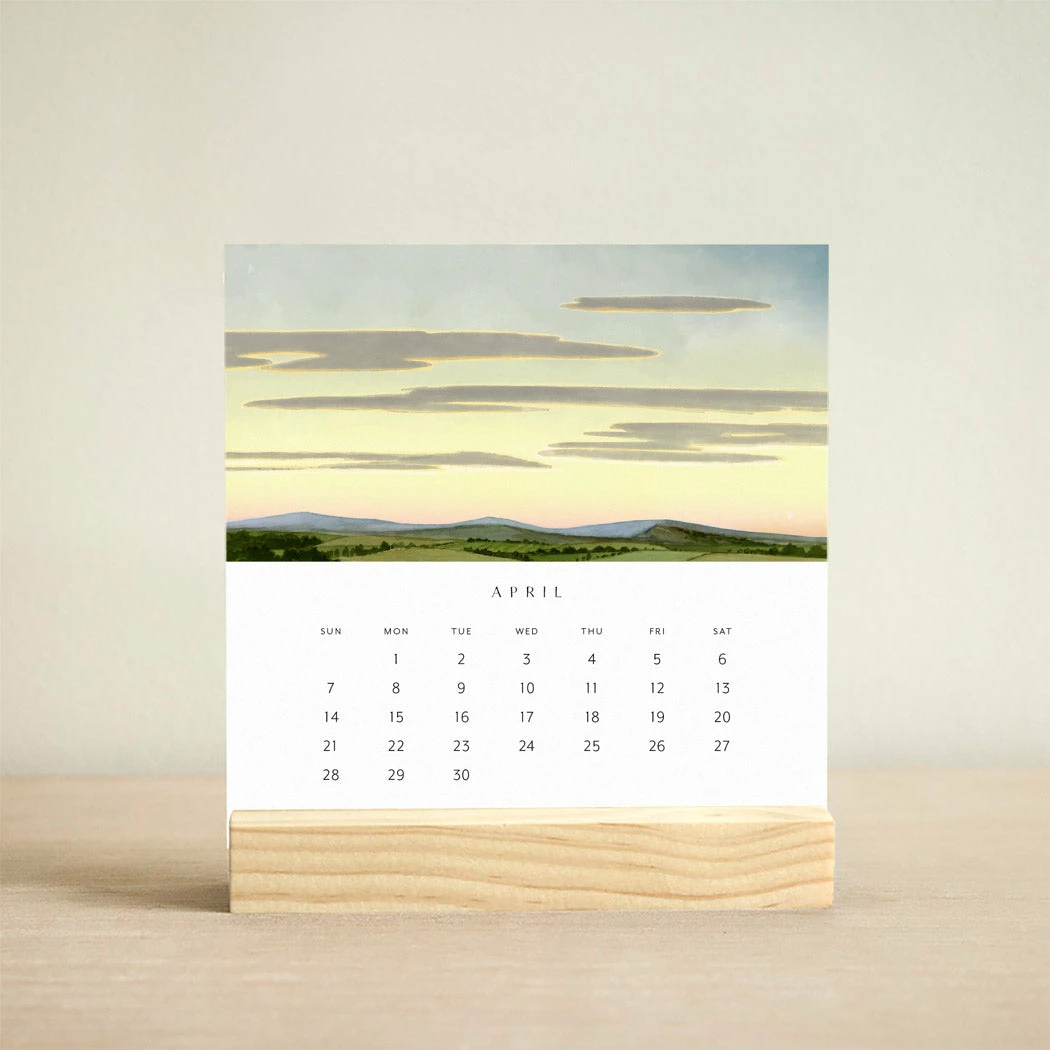 The Infinite Sky | 2024 Desk Calendar 2 The Infinite Sky | 2024 Desk Calendar - Image 2