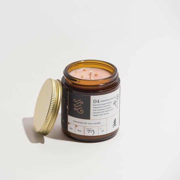 04 Brazilian Sweet Orange Essential Oil Soy Candle 2 04 Brazilian Sweet Orange Essential Oil Soy Candle - Image 2