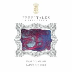 Tears Of Sapphire | Fountain Pen Ink | FerriTales | Down The Rabbit Hole -tool Sales Ferris Wheel Press 2022 Swatch TOS 1800x1801 08fc69b2 565d 401c 869c 069bf28d75c7