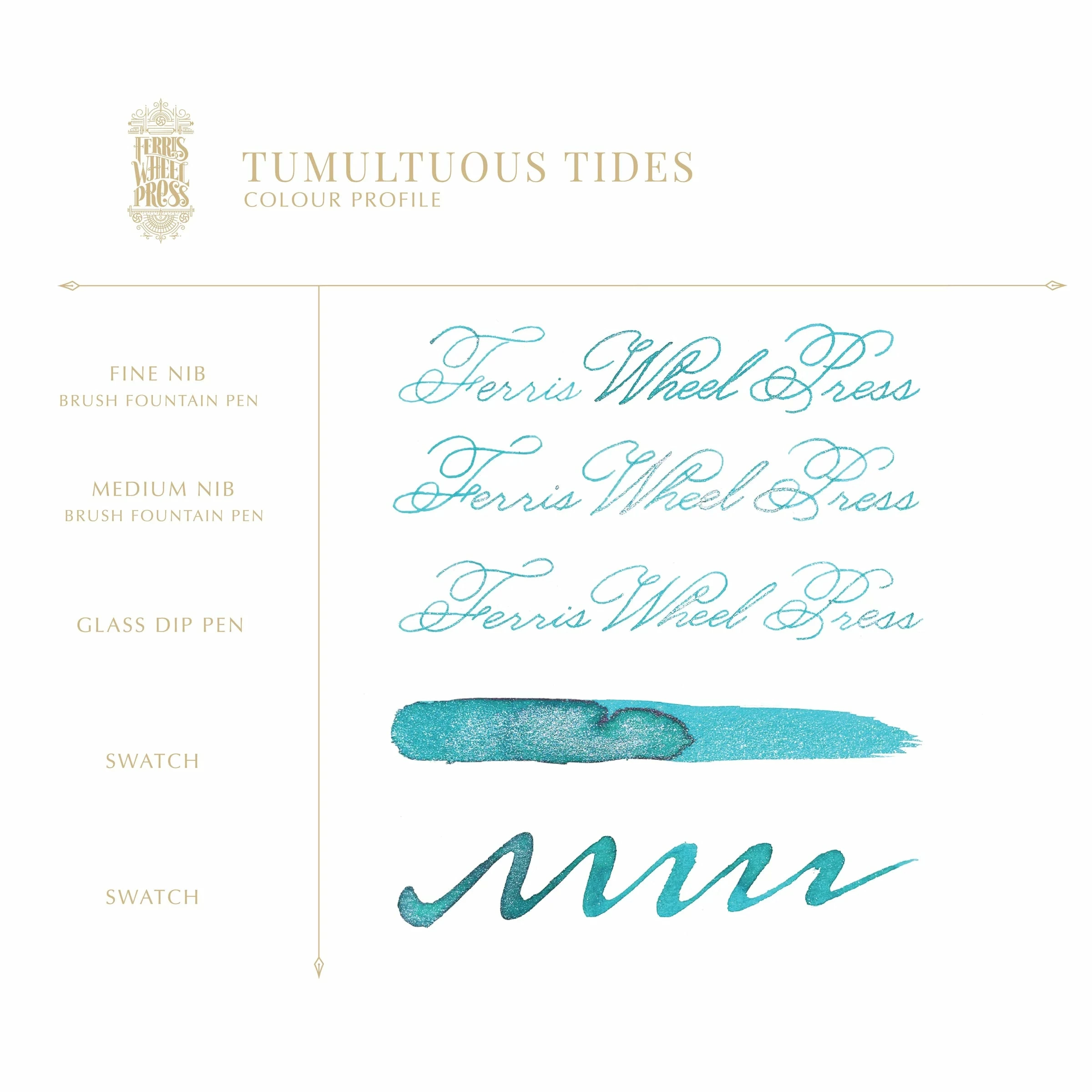 Tumultuous Tides | Fountain Pen Ink | FerriTales | Once Upon A Time 4 Tumultuous Tides | Fountain Pen Ink | FerriTales | Once Upon A Time - Image 4