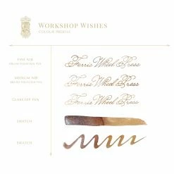 Workshop Wishes | Fountain Pen Ink | FerriTales | Once Upon A Time -tool Sales Ferris Wheel Press 2022 Writing Sample Workshop Wishes 2400x2400 de384812 b109 4281 bab6 61568b89d01c