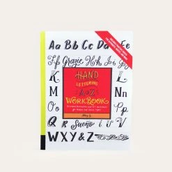Hand Lettering A To Z | Workbook