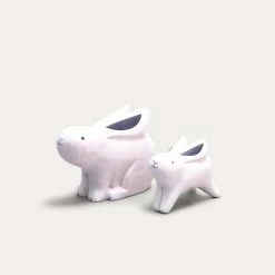 Rabbit Pair | Wooden Animal