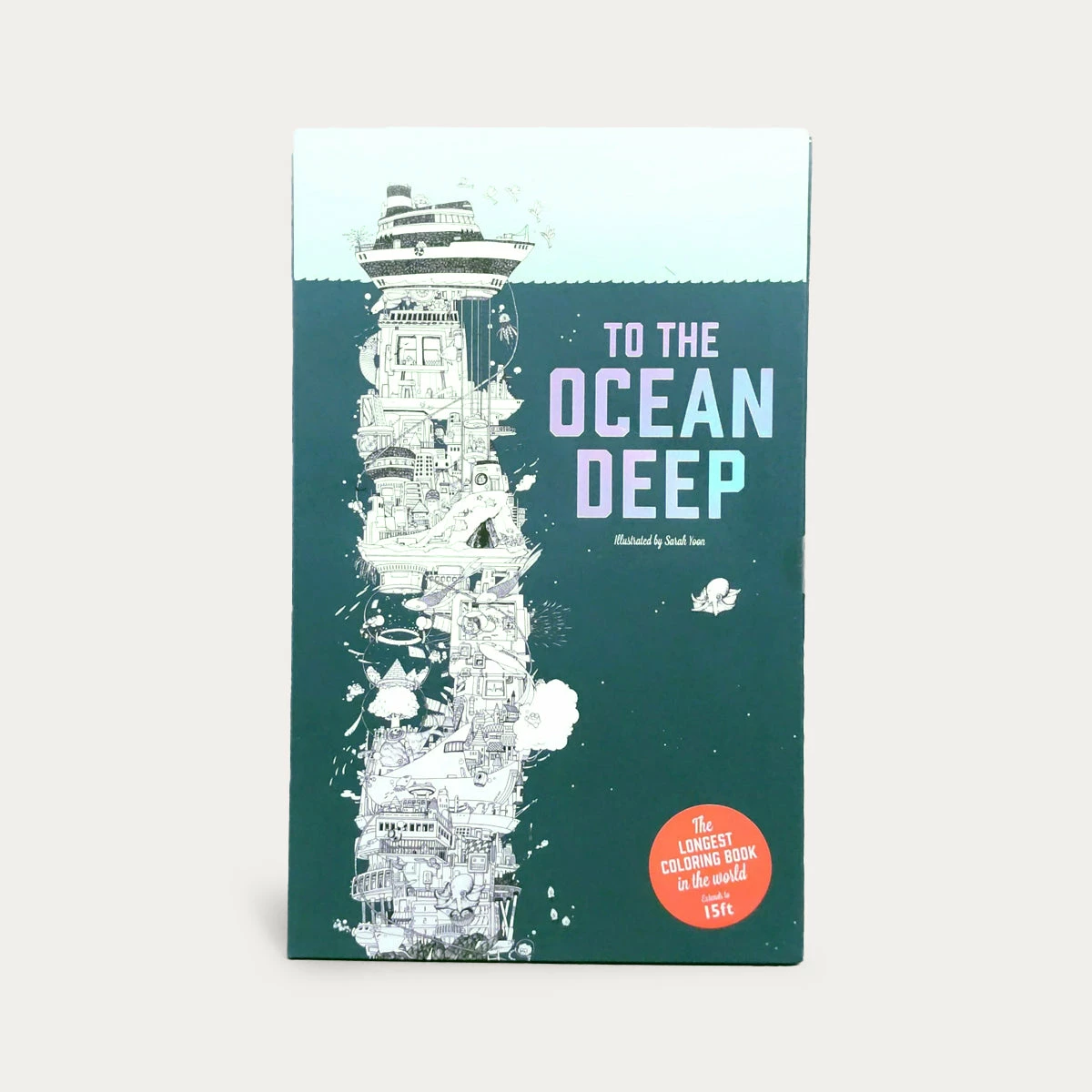 To The Ocean Deep: The Longest Coloring Book In The World 1 To The Ocean Deep: The Longest Coloring Book In The World