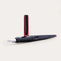Lamy Joy Calligraphy Fountain Pen | Black-Red