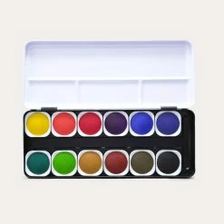Transparent Watercolor | 12 Color Set