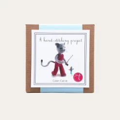 Calvin Cat | Hand-Stitching Project Kit