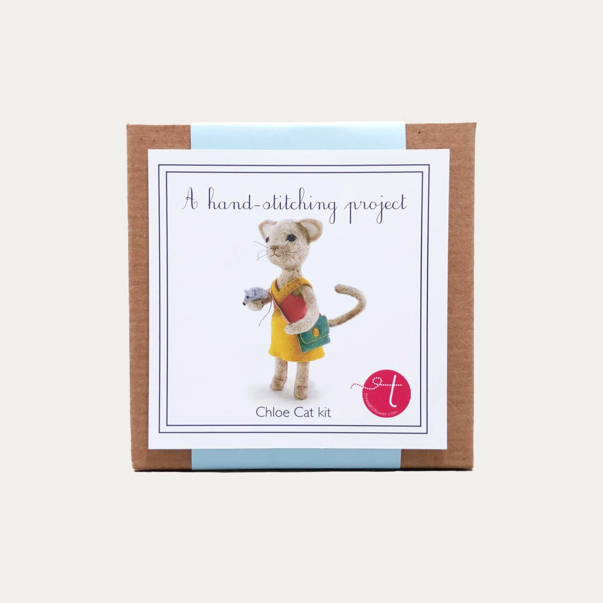 Chloe Cat | Hand-Stitching Project Kit 1 Chloe Cat | Hand-Stitching Project Kit