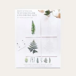 Botanical | Watercolor Coloring Kit