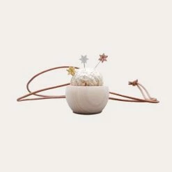 Tweed Pin Cushion Necklace And Pins *