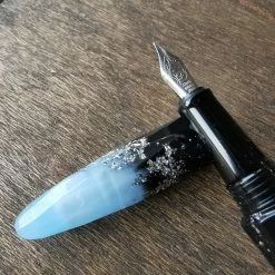 Briolette Fountain Pen | Luminous Blue | Fine -tool Sales IMG 20210507 184407