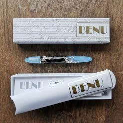 Briolette Fountain Pen | Luminous Blue | Fine -tool Sales IMG 20210507 184557 edit 1117011788336327