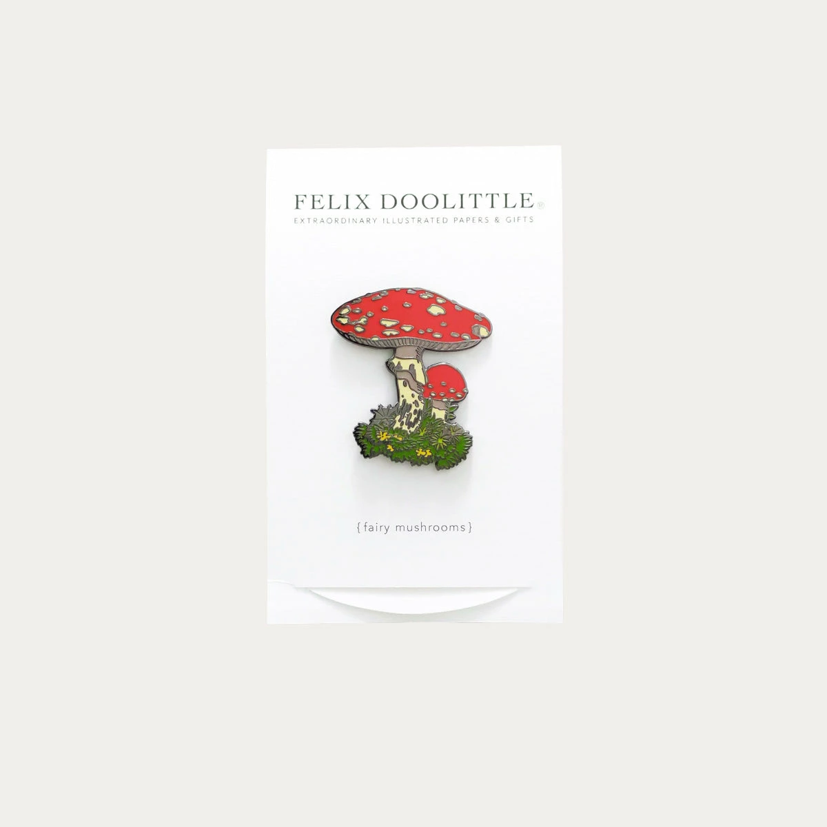 Fairy Mushrooms | Enamel Pin 1 Fairy Mushrooms | Enamel Pin