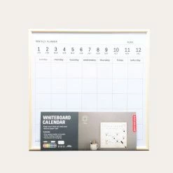 KIKKERLAND Monthly Dry Erase White Board