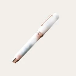 Bohemian Art Fountain Pen | White Rose