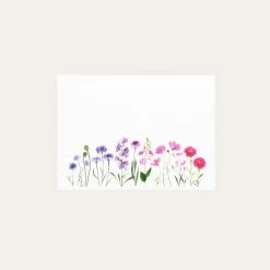 Summer Flower Rainbow | 8 Flat Card Set