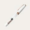 Diamond 580 Fountain Pen | White Rose Gold II