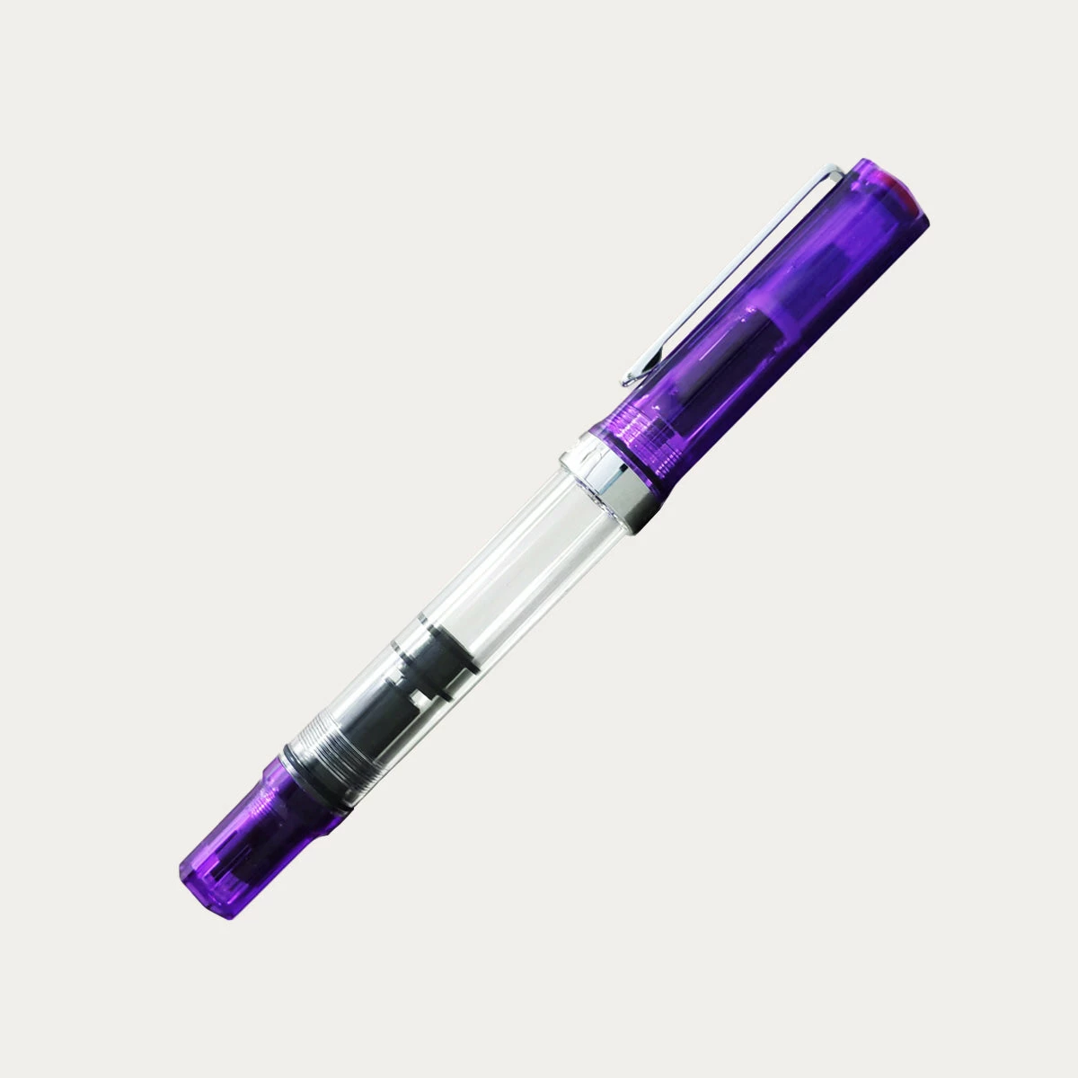 ECO Fountain Pen | Transparent Purple 1 ECO Fountain Pen | Transparent Purple