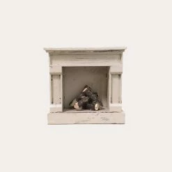 Maileg Miniature Fireplace | Off White
