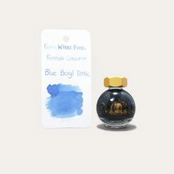 Blue Beryl Tonic | Fountain Pen Ink | FerriTales | Down The Rabbit Hole