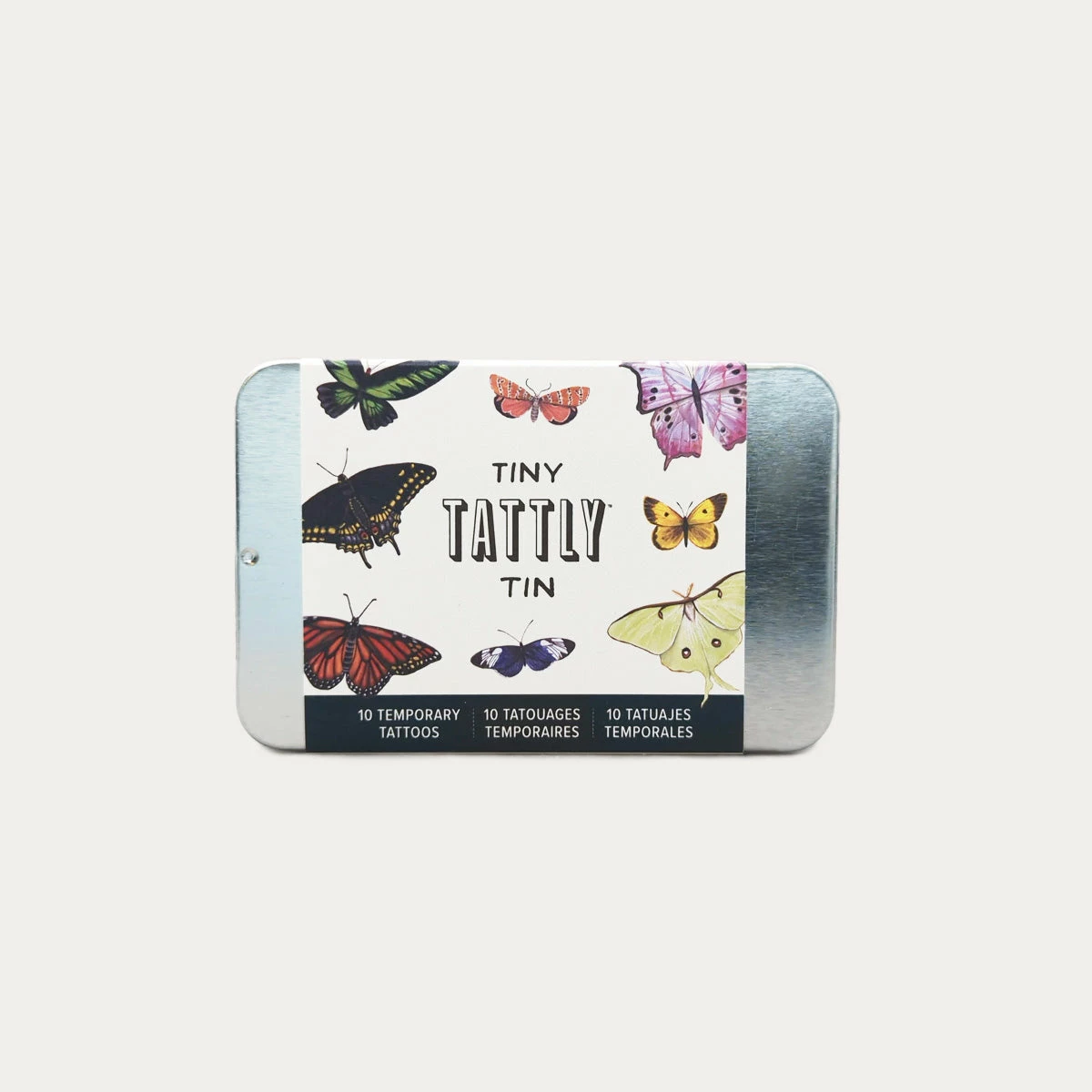 Butterfly | Temporary Tattoo Tin | Set Of 10 1 Butterfly | Temporary Tattoo Tin | Set Of 10