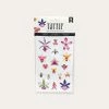 Orchid | Temporary Tattoo Sheet | Set Of 2