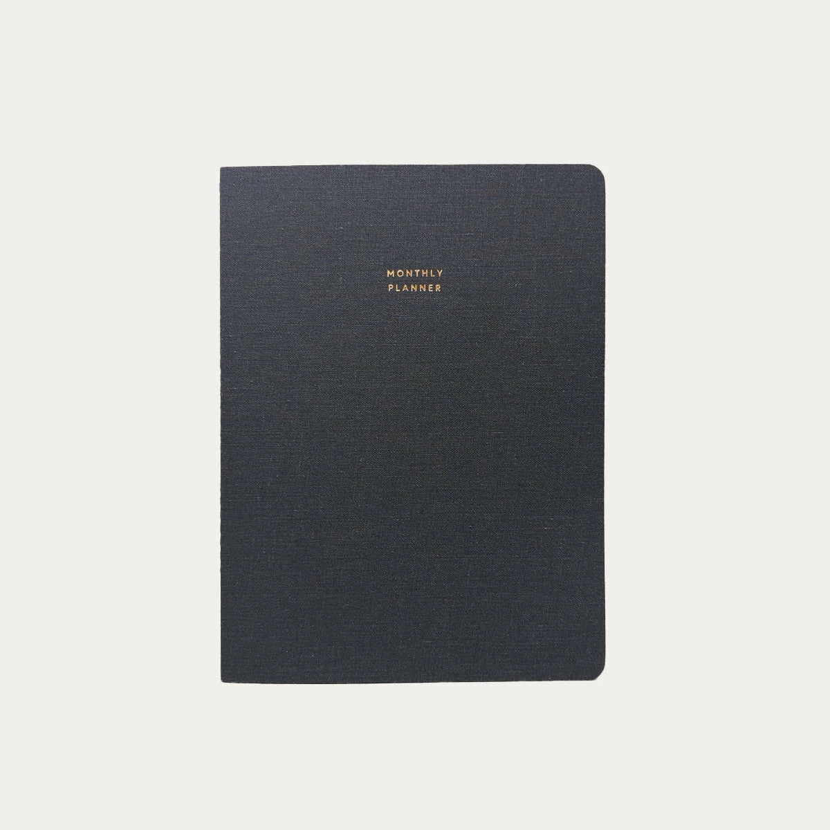 Monthly Planner | Undated | Charcoal Gray 1 Monthly Planner | Undated | Charcoal Gray