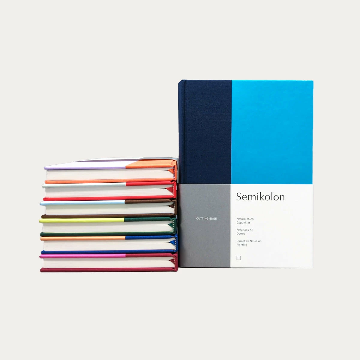 Cutting Edge Dual Color A5 Notebook | Dot Grid 1 Cutting Edge Dual Color A5 Notebook | Dot Grid