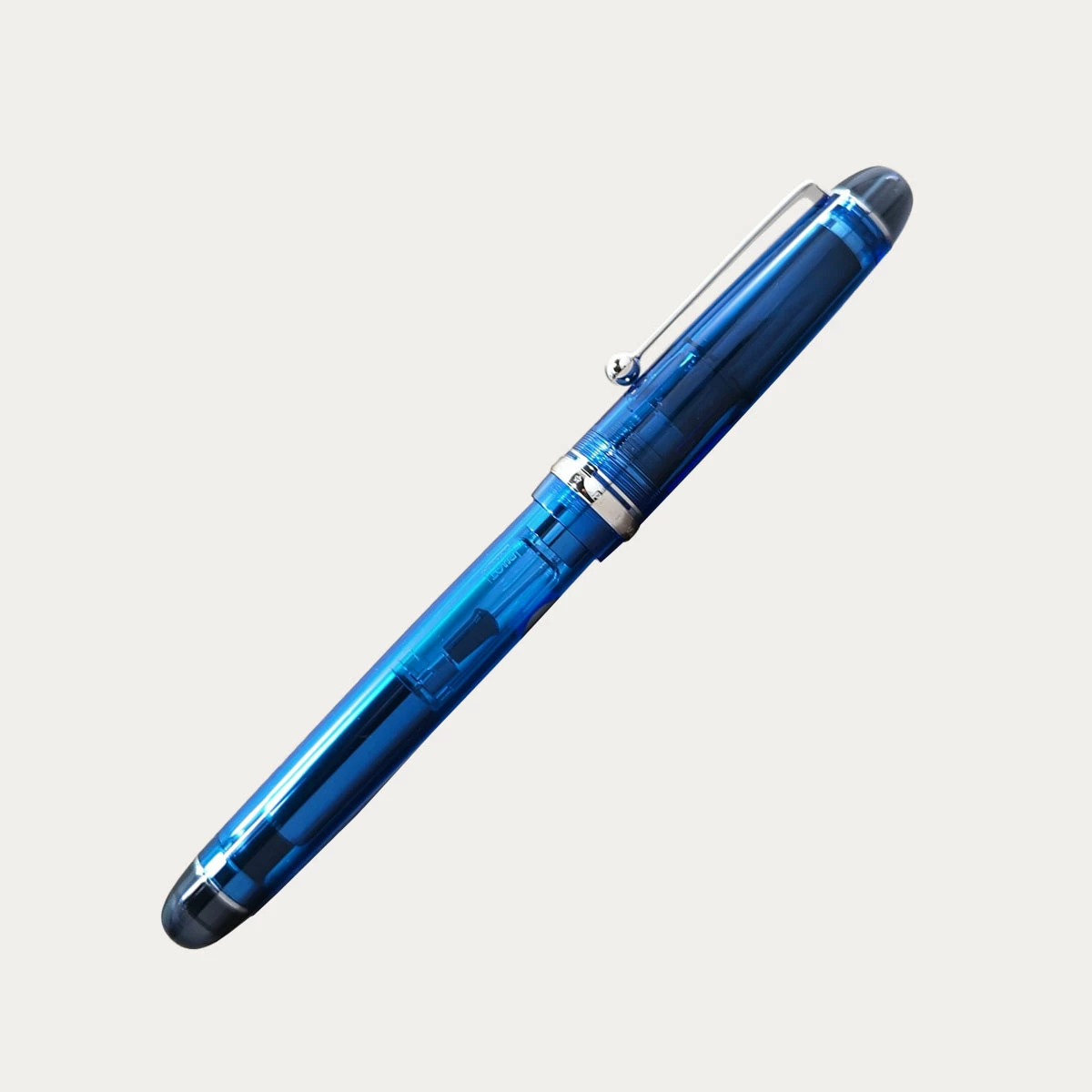 Pilot Custom 74 Fountain Pen | Transparent Blue 1 Pilot Custom 74 Fountain Pen | Transparent Blue
