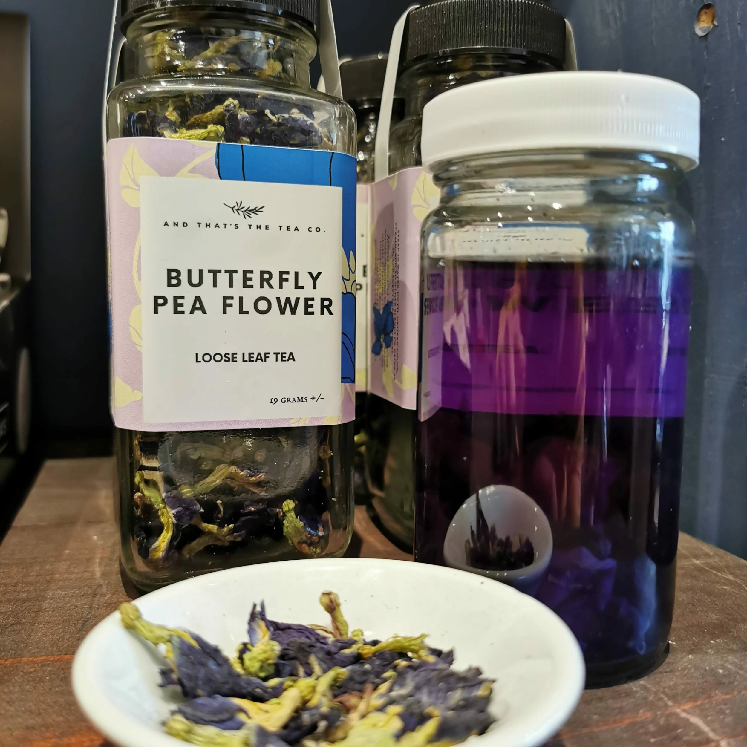Butterfly Pea Flower Loose Leaf Tea 2 Butterfly Pea Flower Loose Leaf Tea - Image 2
