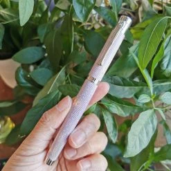 Tango Imagination Sterling Silver Fountain Pen | 18k Gold Nib | Brilliant Lilac -tool Sales IMG 20230224 134316