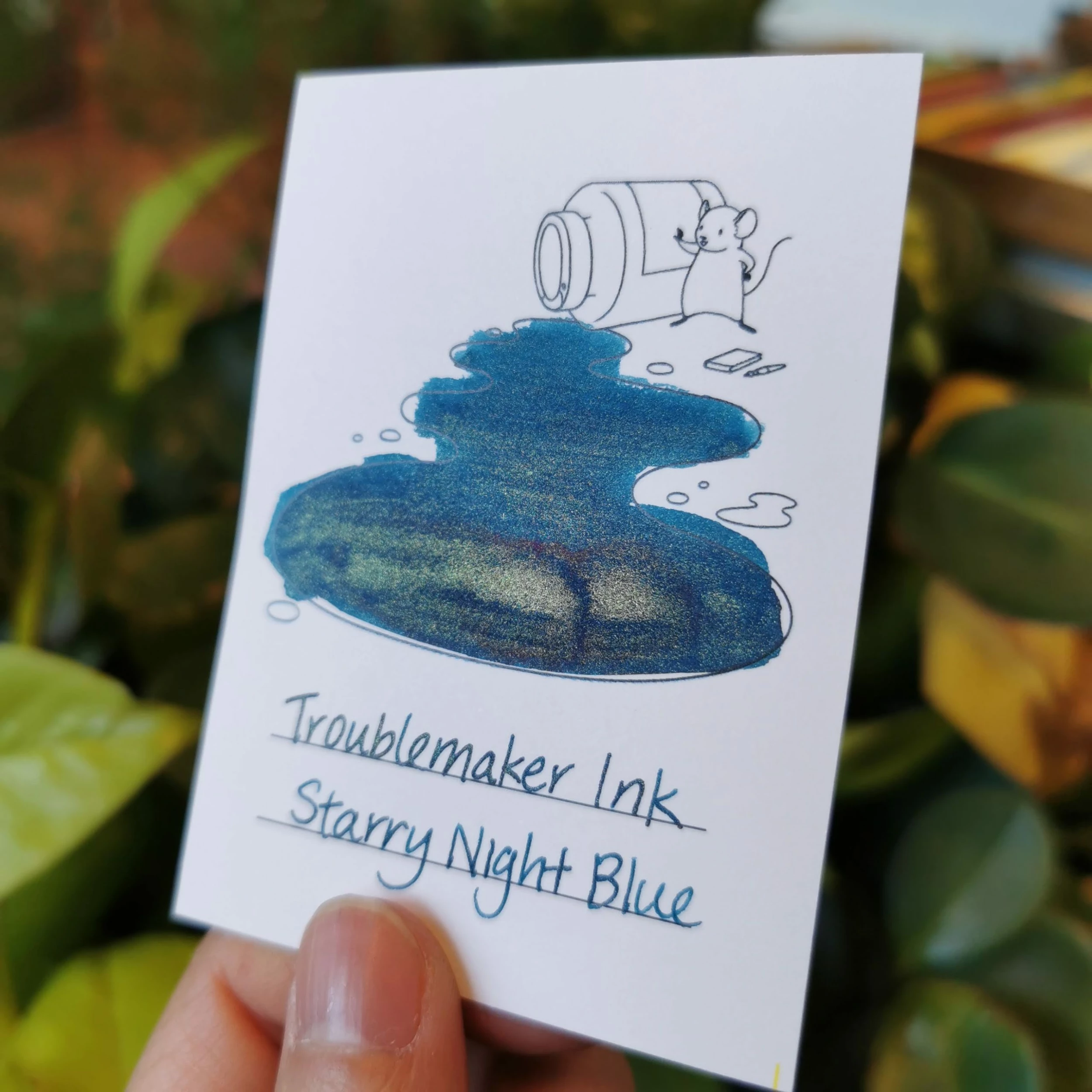 Starry Night Blue | Fountain Pen Ink 3 Starry Night Blue | Fountain Pen Ink - Image 3