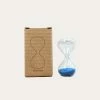 Handmade Mini Hourglass | Clear With Blue Sand
