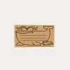 Whale Message Wooden Stamp