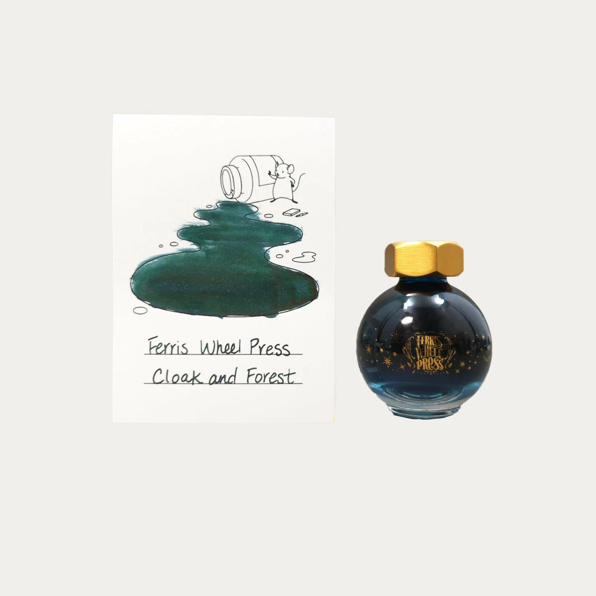 Cloak And Forest | Fountain Pen Ink | FerriTales | Once Upon A Time 1 Cloak And Forest | Fountain Pen Ink | FerriTales | Once Upon A Time
