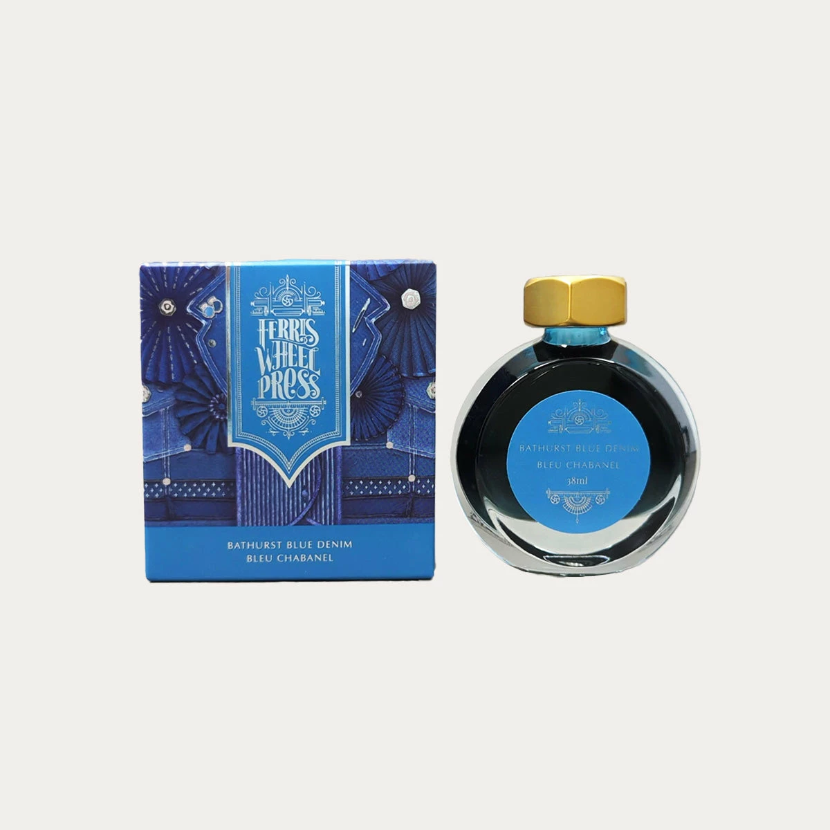 Bathurst Blue Denim | Fountain Pen Ink 2 Bathurst Blue Denim | Fountain Pen Ink - Image 2