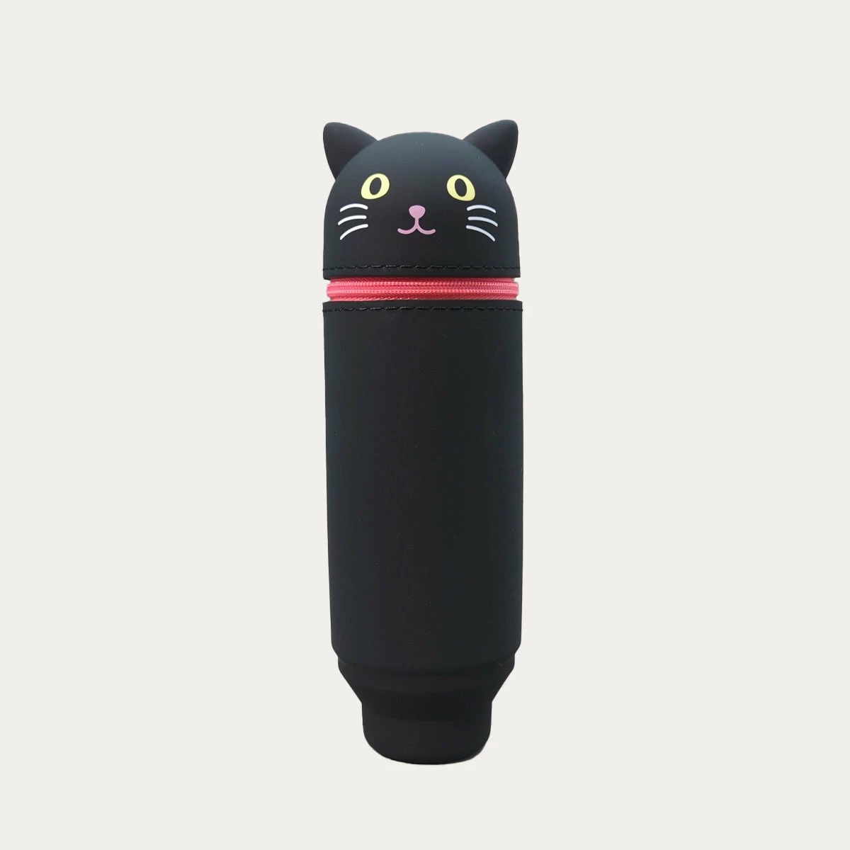 PuniLabo Black Cat Stand Up Pen Case 1 PuniLabo Black Cat Stand Up Pen Case
