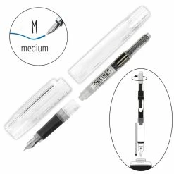 Bachelor Ice Fountain Pen With Converter | Medium -tool Sales cbd59ce983b95be03cc61a4862bcc34d487a06b74a42d97ab0620c803158cc90